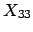 $X_{33}$