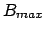 $B_{max}$