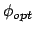 $\phi_{opt}$