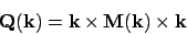\begin{displaymath}\Qk=\sv\times\Mk\times\sv\end{displaymath}