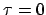 $\kv =0$