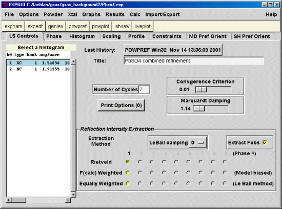 EXPGUI Interface