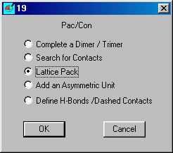 Lattice Pack Options